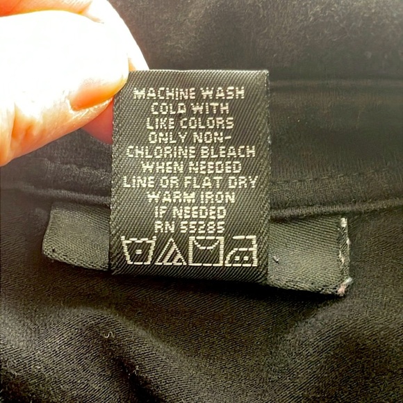 Express Black Long Sleeve Collared Shirt Size M - Picture 5 of 5